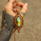 Labradorite • macrame necklace
