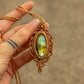 Labradorite • macrame necklace