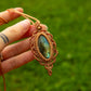 Labradorite • macrame necklace