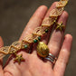 shell, star & Turquoise macrame choker necklace