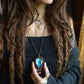Labradorite • macrame necklace
