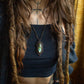 Labradorite • macrame necklace