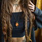 Mookaite • macrame necklace