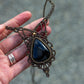 Black Druzy Onyx necklace