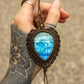 Labradorite • macrame necklace