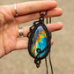 Labradorite • macrame necklace