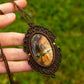 Labradorite • macrame necklace