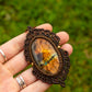 Labradorite • macrame necklace