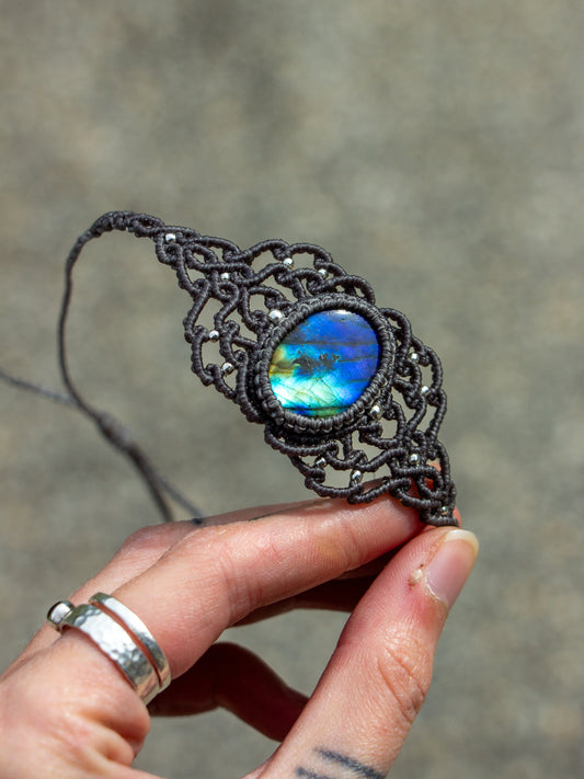 Labradorite bracelet