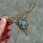 Labradorite necklace