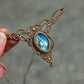 Labradorite necklace