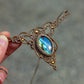 Labradorite necklace