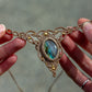 Labradorite necklace