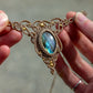 Labradorite necklace