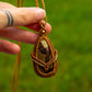 Septarian • macrame necklace