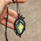 Labradorite • macrame necklace