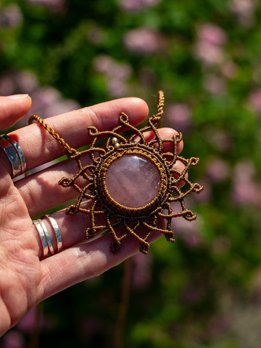 Rose Quartz necklace