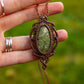 Rhyolite • macrame necklace