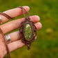 Rhyolite • macrame necklace