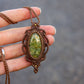Rhyolite • macrame necklace