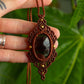 Smokey Quartz • macrame necklace