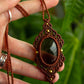 Smokey Quartz • macrame necklace