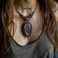 Grey Moonstone & Garden Quartz necklace