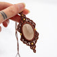 Smokey Quartz • macrame necklace