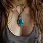 Lapis Lazuli & Chrysocolla necklace