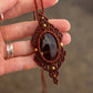 Smokey Quartz • macrame necklace