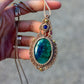 Lapis Lazuli & Chrysocolla necklace