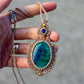 Lapis Lazuli & Chrysocolla necklace