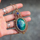 Lapis Lazuli & Chrysocolla necklace