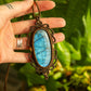 Labradorite • macrame necklace