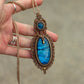 Apatite & Labradorite macrame necklace