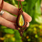 Labradorite • macrame necklace