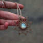 Rainbow Moonstone necklace