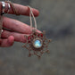 Rainbow Moonstone necklace