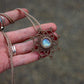 Rainbow Moonstone necklace