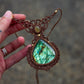 Citrine & Labradorite necklace