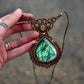 Citrine & Labradorite necklace