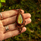 Labradorite • macrame necklace