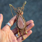 Strawberry Quartz & Peach Moonstone