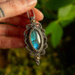 Labradorite • macrame necklace