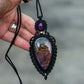 Amethyst & Labradorite necklace