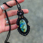 double Labradorite necklace