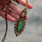 Rose Quartz & Chrysoprase necklace