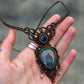 Kyanite & Moss Agate necklace