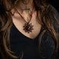 Sunstone necklace