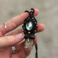Mother of Pearl & Garden Quartz macrame necklace